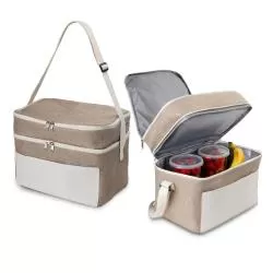 Bolsa Térmica em Algodão e Juta Sintética